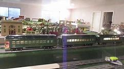1929 Lionel 381E state set on the layout