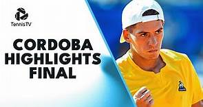 Sebastian Baez vs Federico Coria For The Title | Cordoba 2023 Final Highlights