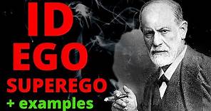 Sigmund Freud: Id, Ego & Superego (Examples)