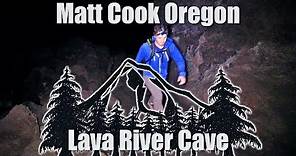 Lava River Cave: Exploring the mile long lava tube, Oregon