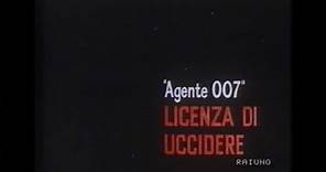 Agente 007 - Licenza di uccidere (Dr. No, 1962) Titoli di testa e coda in Italiano