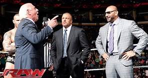 Ric Flair addresses Evolution and The Shield: Raw, April 28, 2014