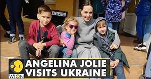 Angelina Jolie visits Ukraine's Lviv, meets children & displaced families | World News | WION