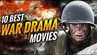 Top 10 War Drama Movies Of All Time ✨