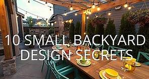 Small Landscape Design Ideas (10 Secrets)