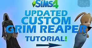 *UPDATED* How to Customize the Grim Reaper in The Sims 4- NO MODS!! | Sims 4 Tutorials