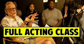 On-Camera Acting Class Audit - Brian Cutler Actors Studio [FULL CLASS]