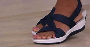 CLOUDSTEPPERS by Clarks Sport Sandals - Arla Primrose on QVC