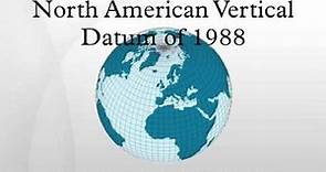 North American Vertical Datum of 1988
