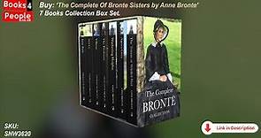 The Bronte Sisters Complete 7 Books Collection Box Set by Anne Bronte.