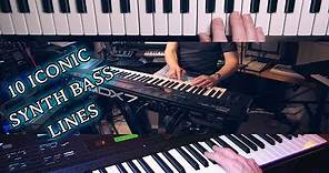 10 Iconic Synth Bass Lines