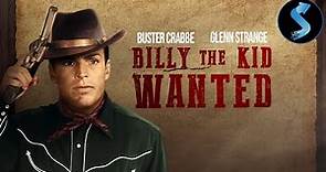 Billy The Kid Wanted | Full Western Movie | Buster Crabbe | Al St. John | Dave O'Brien