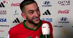 Hakim Ziyech met Marokko door naar kwartfinale WK voetbal na historische zege