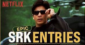 Shah Rukh Khan's ICONIC ENTRY SCENES for 4 Mins Straight!