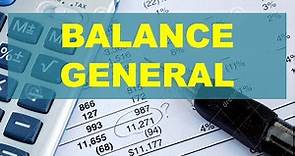⚖Que es el Balance General paso a paso/⚖ Contabilidad básica 1