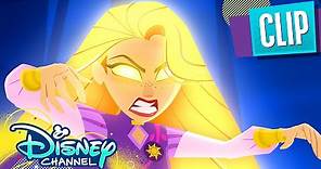 Rapunzel vs. Cassandra ⚔️ | Rapunzel's Tangled Adventure | Disney Channel