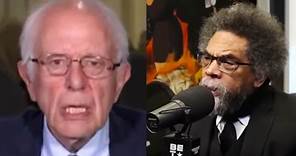 Bernie Sanders Gives MAJOR Pushback On Cornel West