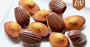 Classic French Madeleines Recipe + Chocolate Shell || William's Kitchen