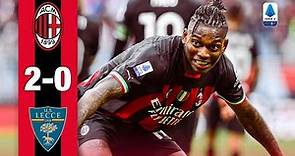 Leão's brace wins it | AC Milan 2-0 Lecce | Highlights Serie A