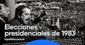Informe Especial: Elecciones Presidenciales de 1983 - 40 Años de Democracia