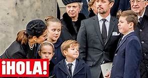 Lágrimas, besos y abrazos, en la emotiva despedida del príncipe Henrik de Dinamarca