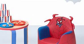 【KIDMORY】蜘蛛人限定款兒童沙發(KM-582-RD) - PChome 24h購物