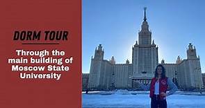 Take a tour through the Main Building of the Lomonosov Moscow State University!