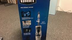 Walmart Clearance Hart Pro Upright Vacuum Bagless HZUV01 unboxing