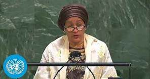 Amina J. Mohammed (Deputy Secretary-General) delivers tribute to the memory of Jovenel Moïse