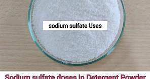 Sodium sulphate use in washing Powder | detergent Chemicals | sodium sulphate @Hitran