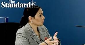 Priti Patel gives evidence at the Covid-19 inquiry