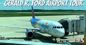 Gerald R. Ford International Airport Walkthrough Tour (2022)