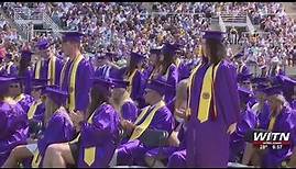 East Carolina University fall graduation ceremony today