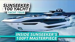 Sunseeker 100 Yacht full tour | Inside Sunseeker's new 100ft masterpiece | Motor Boat & Yachting