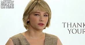 Thank You for Your Service (2017) Haley Bennett talks about her experience making the movie