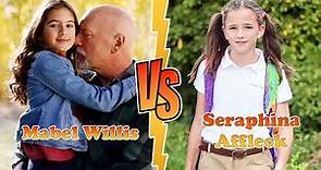 Seraphina Affleck VS Mabel Willis (Bruce Willis's Daughter)Transformation ★ From 0 To Now