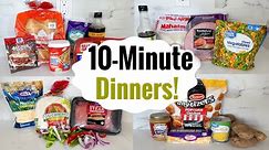 5 New & Delicious 10 Minute Dinners | Perfect For EASY Cheap Weeknight Meals! | Julia Pacheco