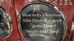 Kenmore Elite HE5 Gas Dryer Not Heating | FIXED