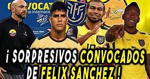 !!OFICIAL! 24 CONVOCADOS DE FELIX SANCHEZ SELECCION ECUADOR VS AUSTRALIA AMISTOSO 2023 LISTA LA TRI