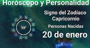 20 de enero 🔴 Signo del Zodíaco - Horóscopo y Personalidad