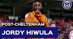 Jordy Hiwula post-match | Cheltenham Town 0-3 Pompey