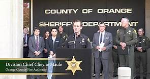 Today, OC Sheriff... - Orange County Sheriff's Department, CA