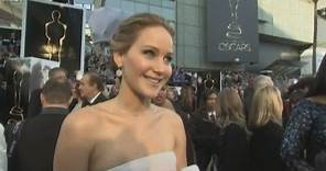Oscars 2013: Jennifer Lawrence red carpet interview