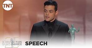 Rami Malek: Award Acceptance Speech | 25th Annual SAG Awards | TNT