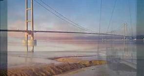 Places to see in ( Yorkshire - UK ) The Humber Bridge