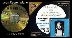 Leon Russell - Mick Jagger - Ringo - George Harrison - "Shine a Light" 1969