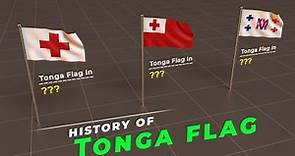 History of Tonga Flag | Evolution of Tonga Flag | Flags of the world |