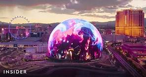 How 1.2 Million LED Lights Bring Las Vegas' Sphere To Life | Insider News