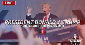 LIVE: President Donald J. Trump Holds Caucus Rally in Las Vegas - 1/27/24