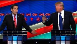 Marco Rubio and Donald Trump's vicious debate battle